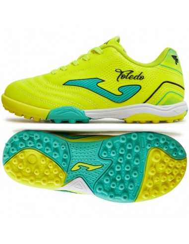 JOMA TOLEDO TURF 2411 GIALLO/AZZURRO